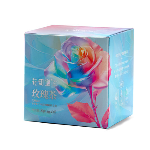 花知道玫瑰花瓣茶发酵茶