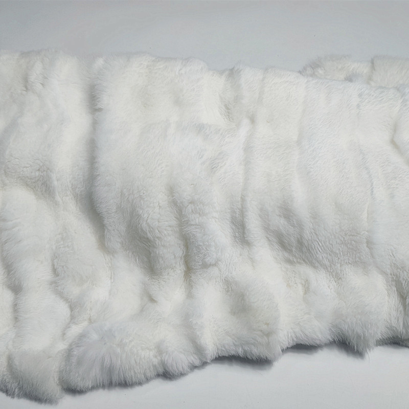 真獭兔毛褥子皮毛一体坐垫飘窗垫
