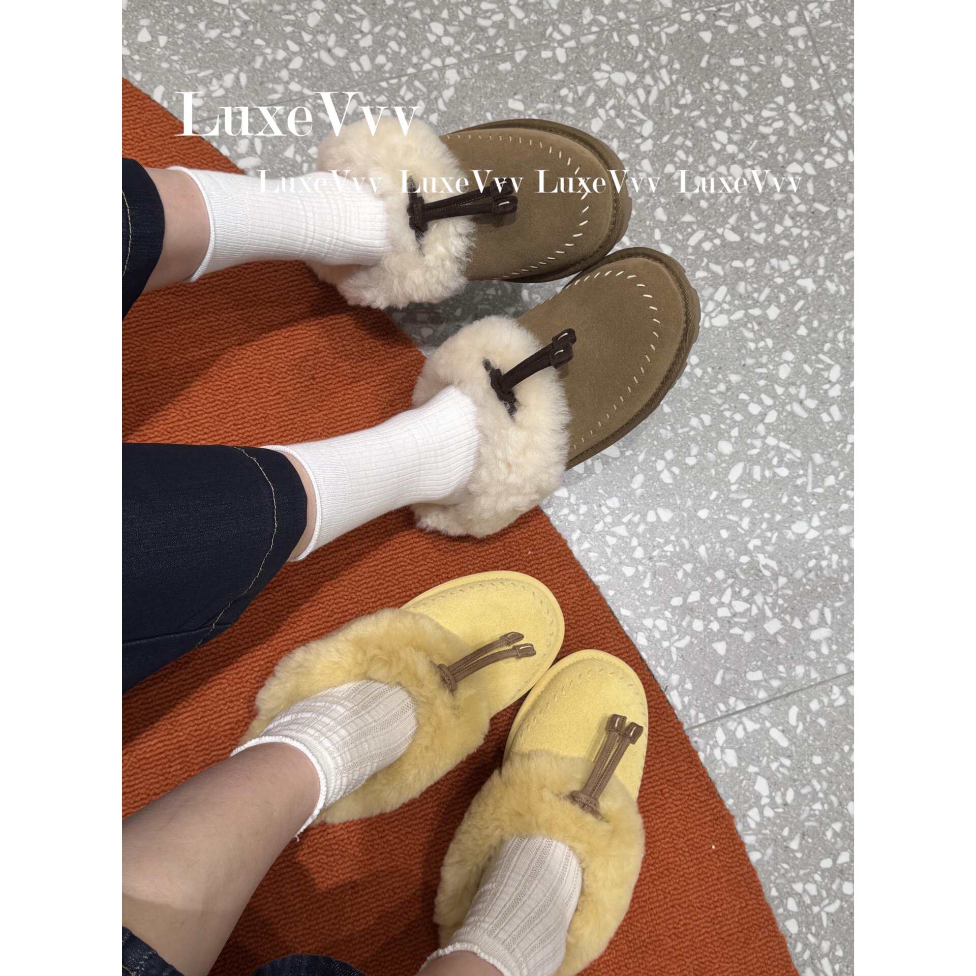 冬季女保暖厚底包头一脚蹬棉拖