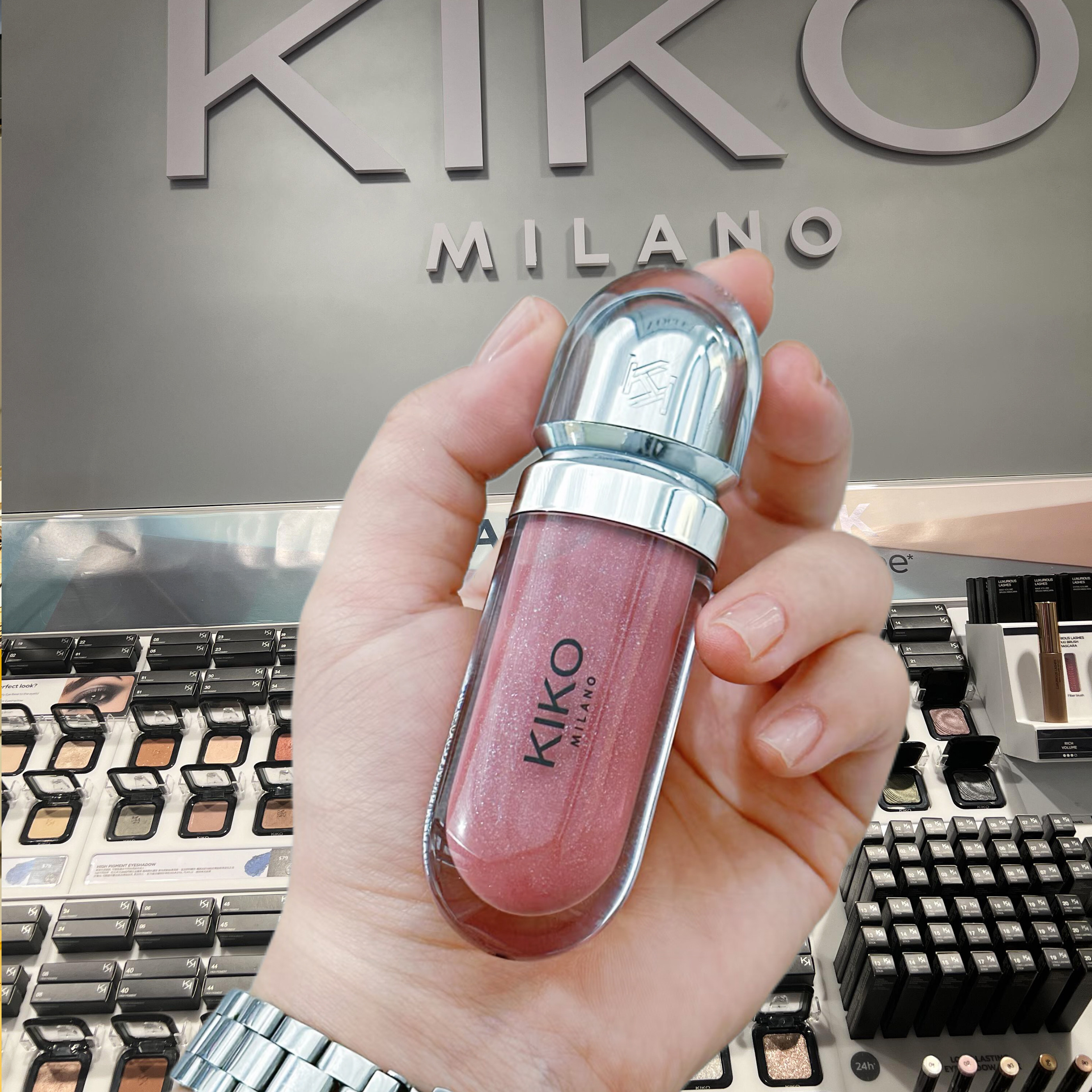 【立即抢购】意大利KIKO3D水光唇蜜保湿镜面不沾杯口红玻璃唇秋冬