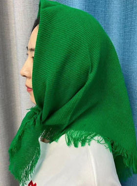 老人头巾女包头老太太妇女方巾