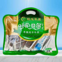 呼伦贝尔牛肉干龙耀草原手撕风干牛肉贝尔额吉纯牛肉干独立小包装