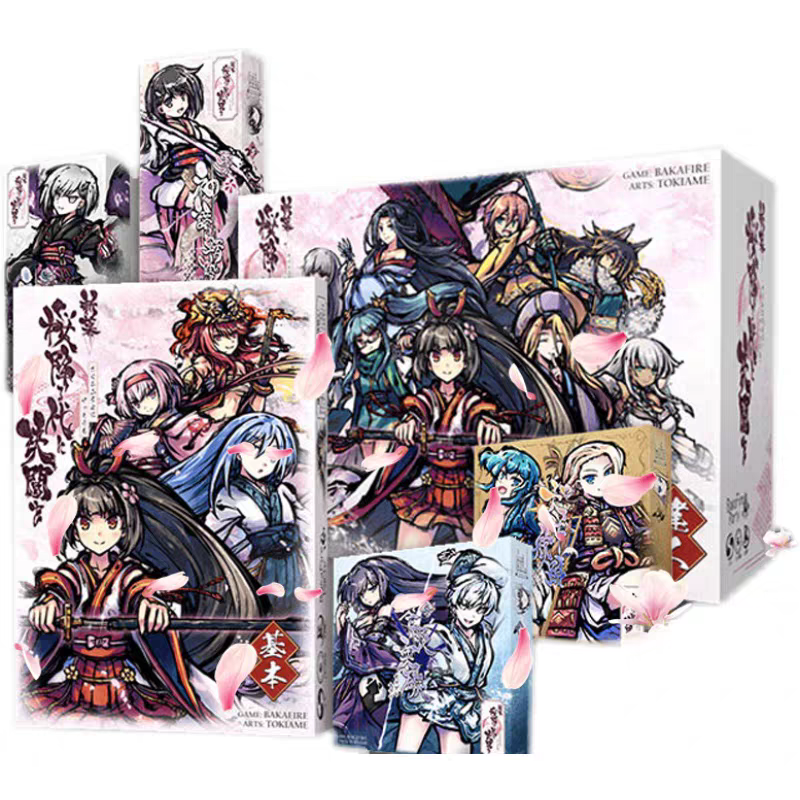 【天天桌游】散樱乱武新幕正版中文扩展日系2人卡牌对战桌面游戏