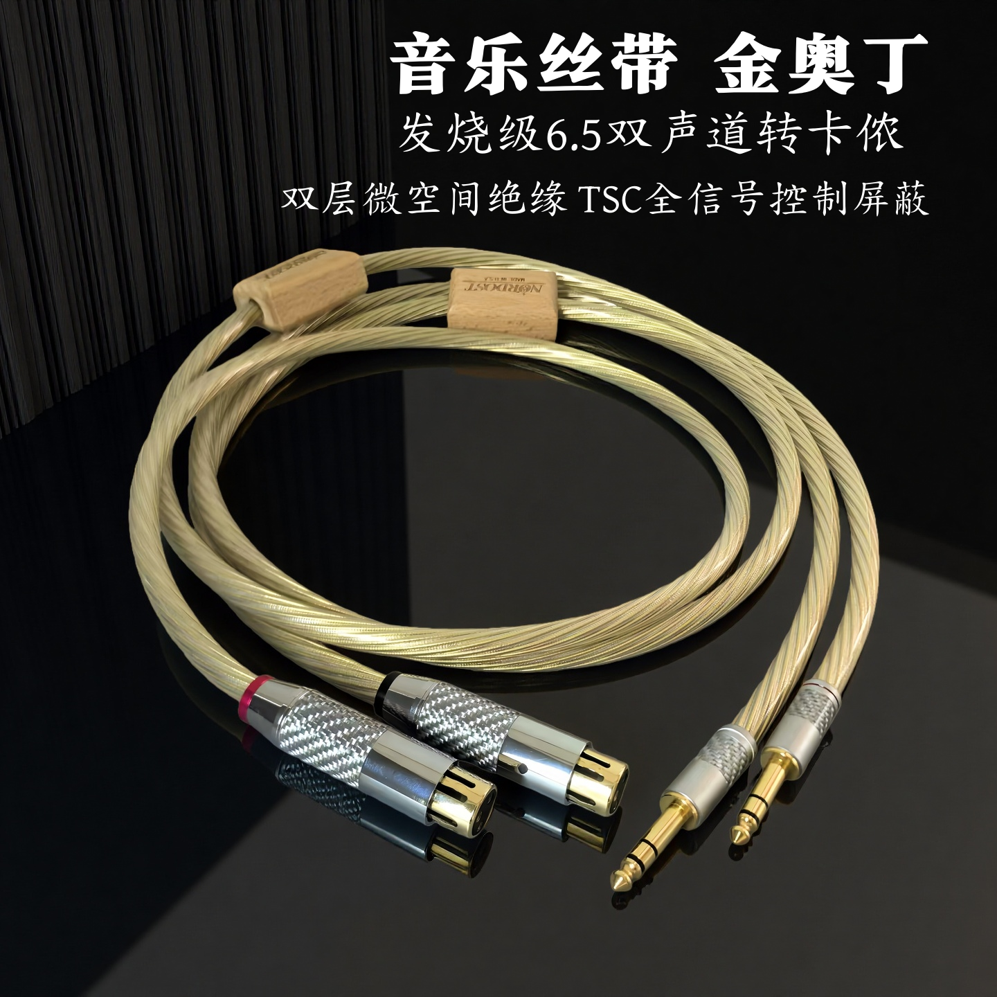 发烧金奥丁6.5双声道转卡侬公母