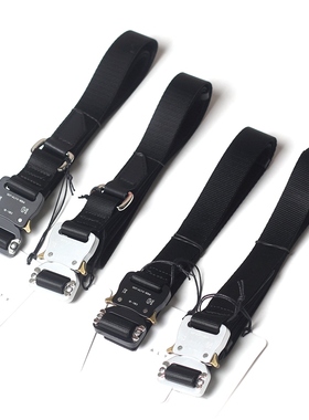 真香 牛货 1017 ALYX腰带 男女情侣原创 9SM黑色现货机能锁扣皮带