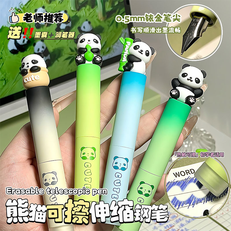 小学生正姿练字可擦可换墨囊钢笔
