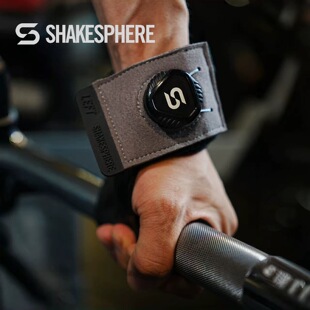 SHAKESPHERE助力带旋钮式男女健身专用引体向上单杠硬拉辅助护具