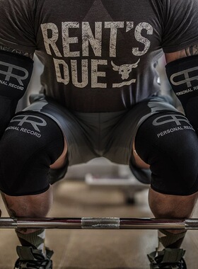 PR轮子哥健身护膝深蹲专业支撑大力士举重力量举装备健美训练套膝