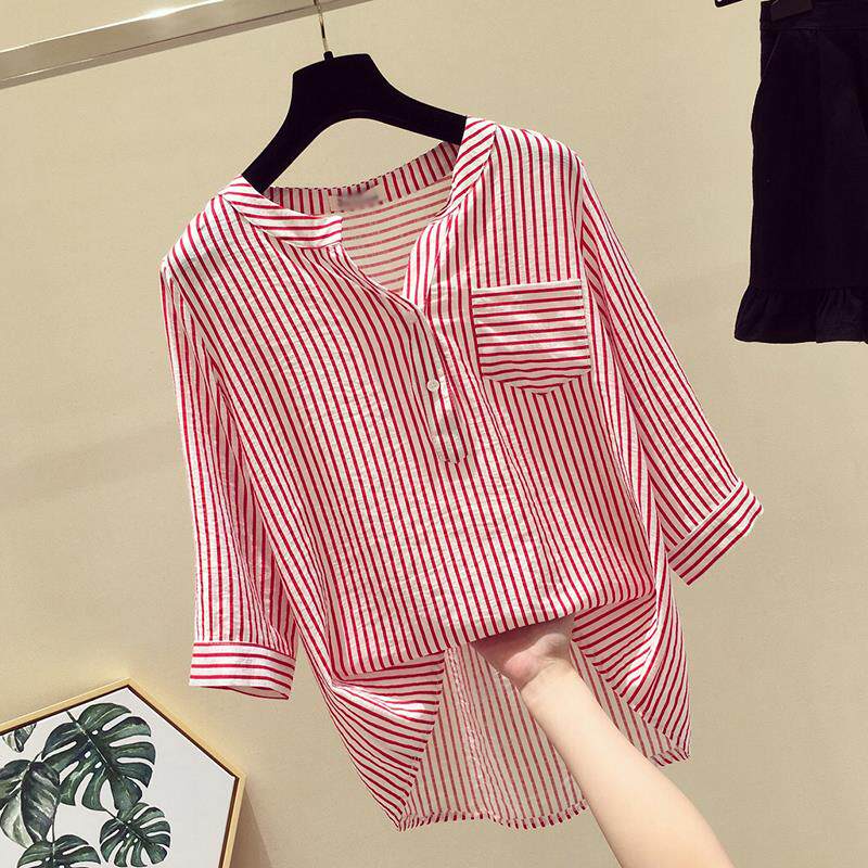Kotani collocation Broad leg cowboy straps shorts Body longuette skirt jacket Korean Fan Seventh stripe shirtin the Women's clothing/Boutique , Shirt  category - from Buy2taobao.com to provide professional Taobao agent buy service