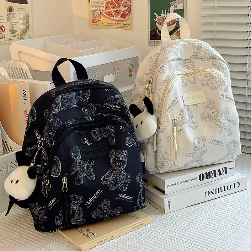 学生出游研学双肩背包旅游书包女