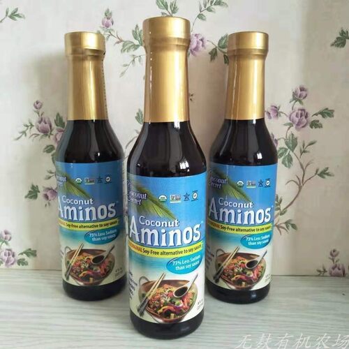 无麸质椰子酱油生酮无大豆调味酱