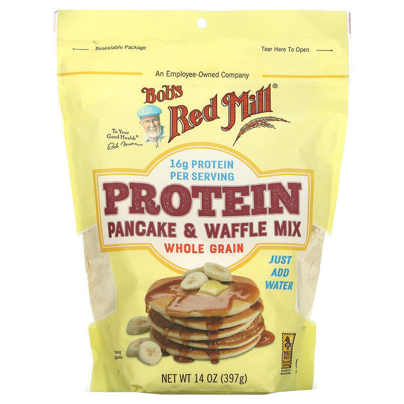 Bob's Red Mill红磨坊高蛋白煎饼华夫饼班戟面粉Protein Pancake