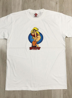 Hook-Ups滑板高街Y2K重磅棉Cityboy炸街短袖男女小领口质感Tee恤