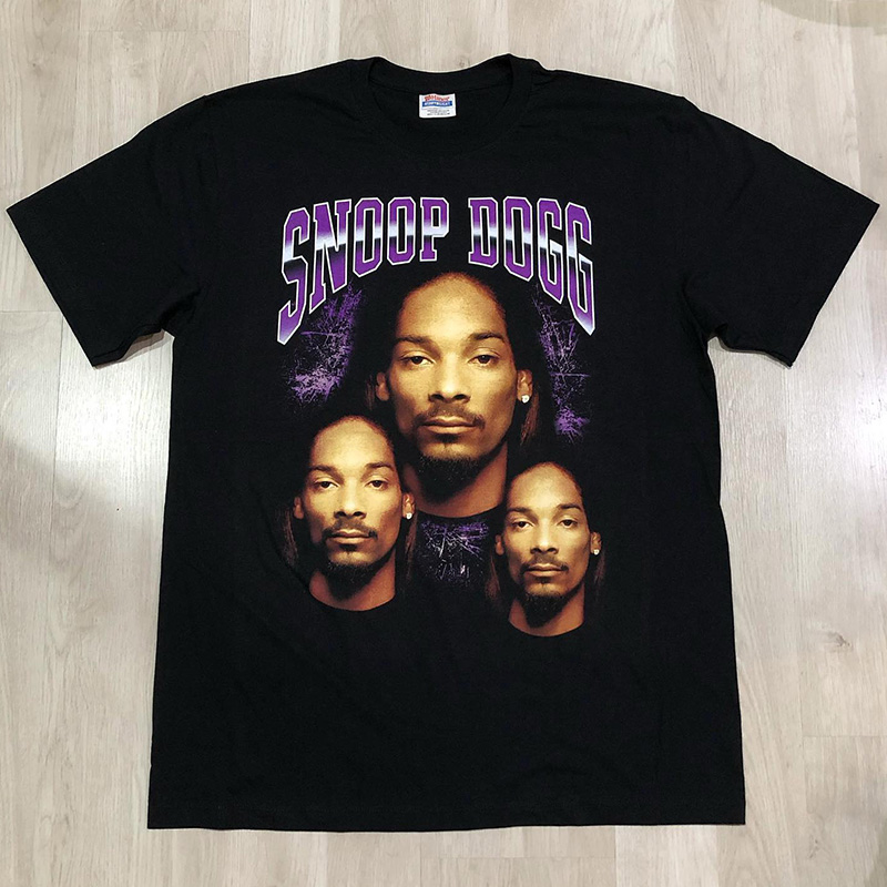 SnoopDogg狗爷短袖美式复古t恤