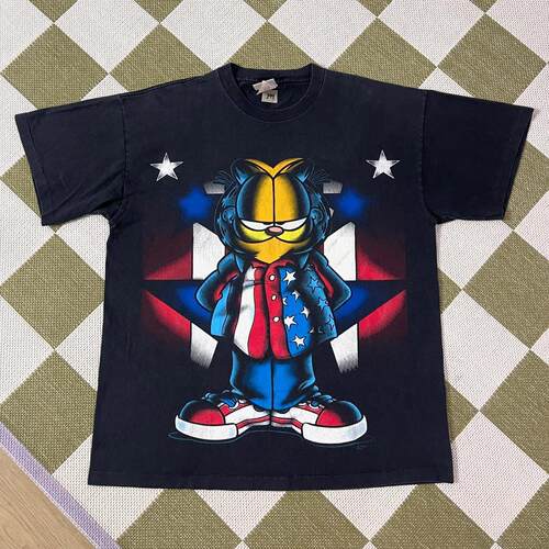 Garfield加菲猫卡通动漫短袖T恤
