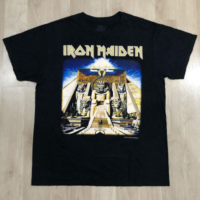 铁娘子乐队复古高街纯棉短袖T恤