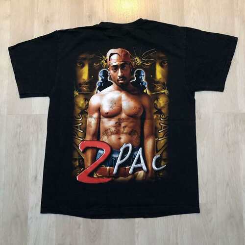 2Pac图帕克rap说唱嘻哈短袖T恤
