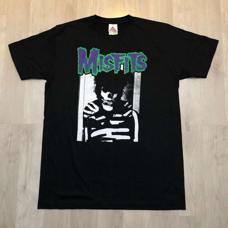 Misfits短袖t恤朋克乐队美式复古