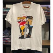 美式 Logan Howlett金刚狼动漫印花短袖 复古潮牌百搭重磅棉T恤男女