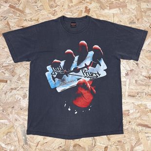 Judas Priest犹大圣徒乐队重金属摇滚短袖chic嘻哈潮牌古着感T恤