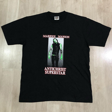 Marilyn Manson玛丽莲曼森美式复古vtg高街潮牌暗黑风纯棉短袖t恤