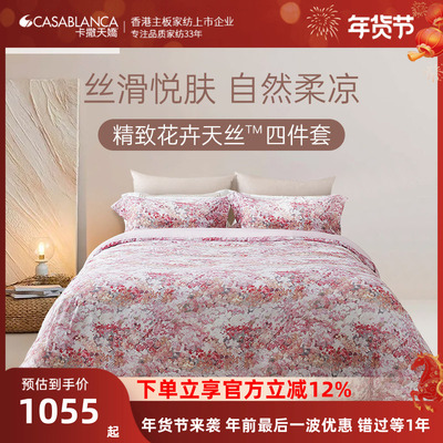 2025新款100%莱赛尔兰精天丝四件