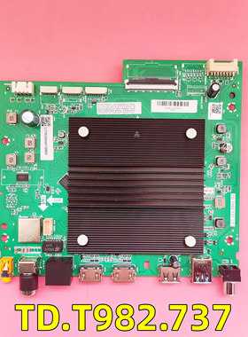 海尔65R3-MAX主板TD.T982.737(T)组件0090732999B配屏ST6451D06-3