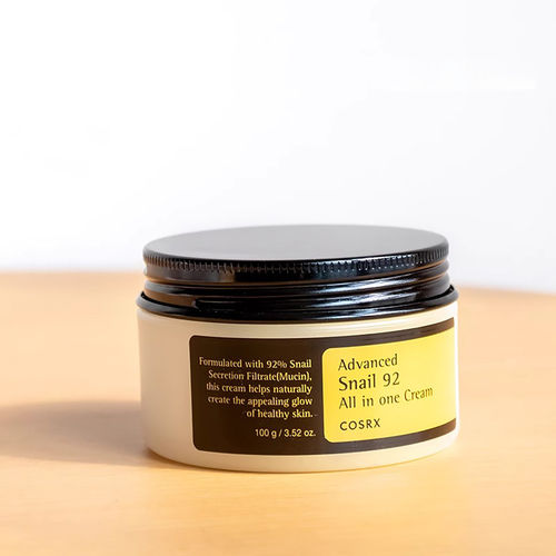 cosrx面霜 snail 92 mucin cream蜗牛霜corsx 精华霜补水保湿滋润