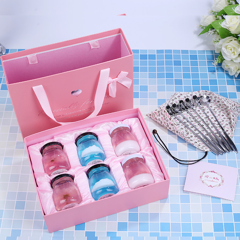 樱之味樱花果冻布丁高颜值日式零食生日六一元旦开学圣诞情人礼物