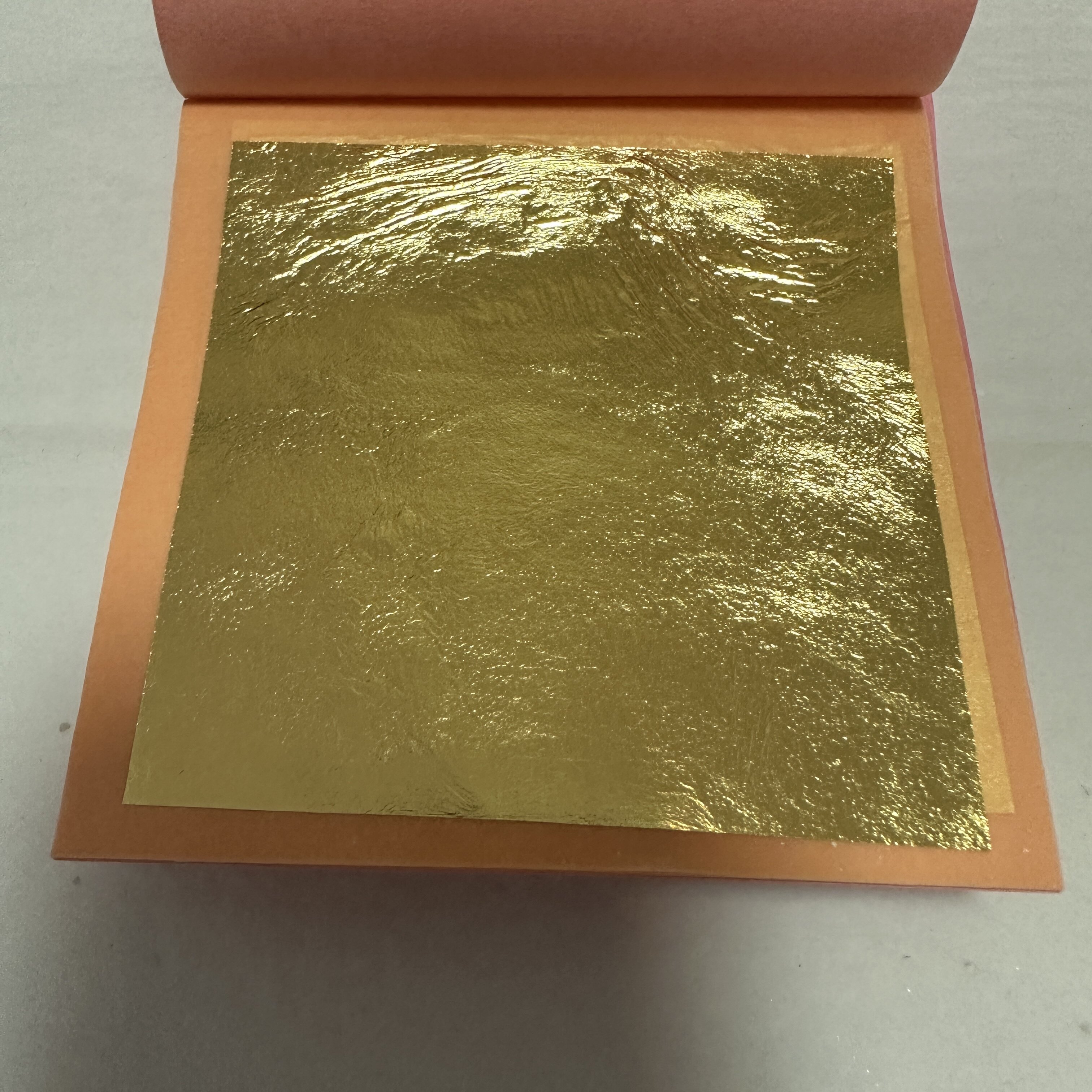 23K含金量96%纯金箔真金薄黄金铂本子