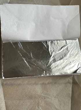 仿银铂纸美术铝箔国画工艺术画美术学院银泊kustom摩托机车100张