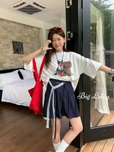 莱赛尔天丝~大码夏季阔腿牛仔裤女蕾丝高级感垂坠感休闲裤胖MM