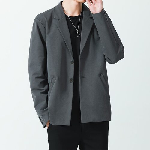 Lilanz/利郎西装外套男韩版潮流休闲小西服套装宽松春秋帅炸街雅