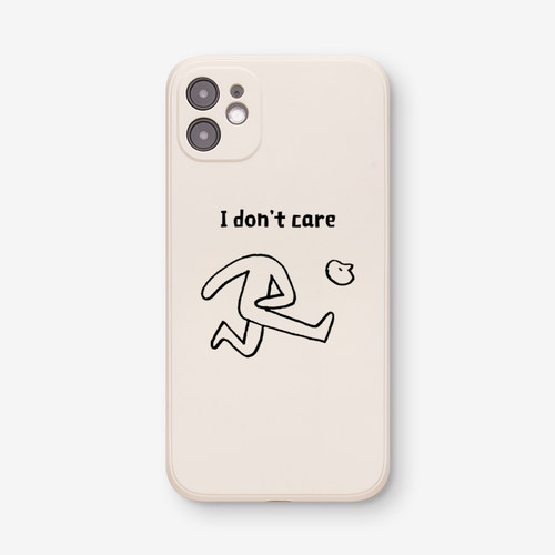 不在乎【不沾灰】小众防摔手机壳