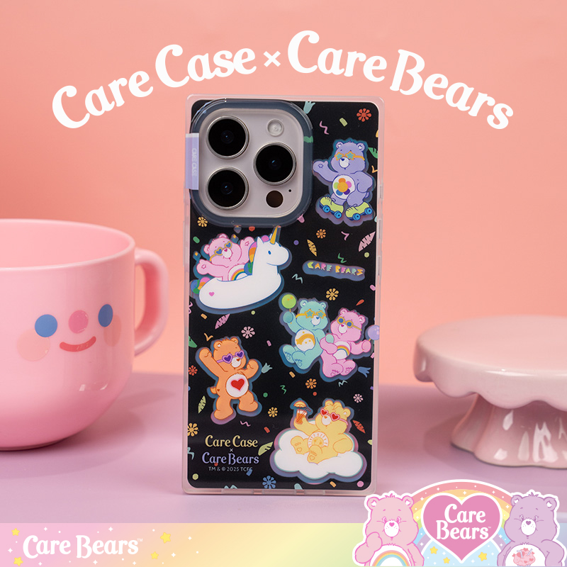 CARECASE彩带玩耍小熊手机壳
