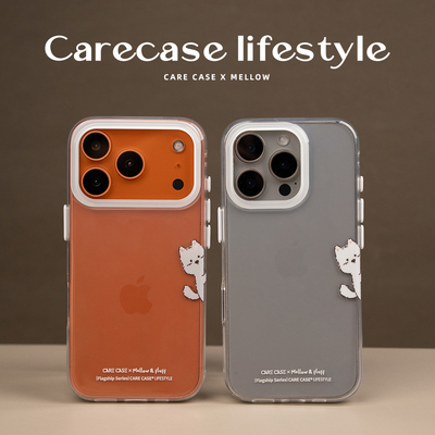 CARECASEmellow探头透明手机壳