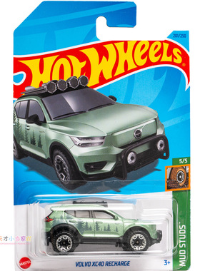 23年201号 VOLVO XC40 RECHARGE 沃尔沃 绿色 风火轮