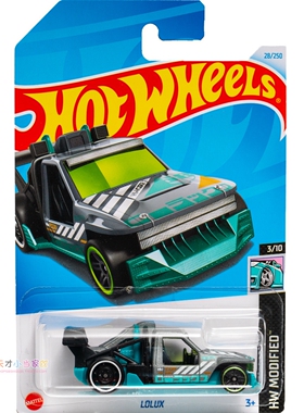 24年28号 LOLUX 湖水蓝色 风火轮 HW MODIFIED系列24B