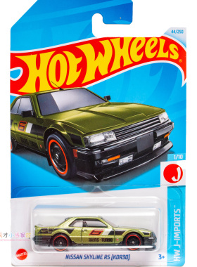 24年44号 NISSAN SKYLINE RS[KDR30] 日产 绿色 风火轮 HW J-IMPO