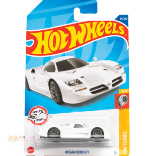 22年64号 NISSAN R390 GTI 日产 白色风火轮 HW TURBO系列22D