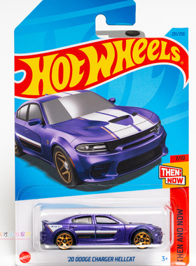 23年231号 '20 DODGE CHARGER HELLCAT 道奇 紫色 风火轮 THEN AN