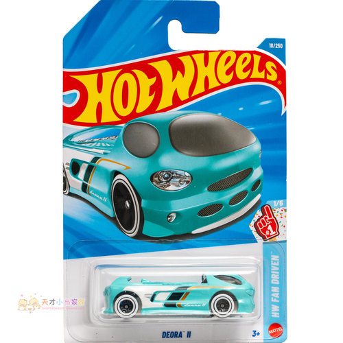 26年18号 DEORA II 粉绿色 风火轮 HW FAN DRIVEN系列26A
