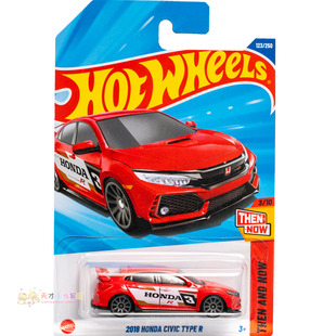 25年123号 2018 HONDA CIVIC TYPE R 本田思域 红色 风火轮