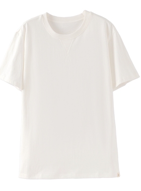 【福利】OTEX夏季环保棉圆领短袖T恤基础款宽松情侣可持续单品