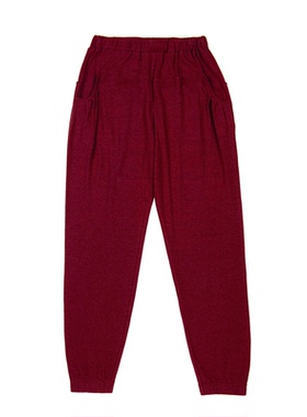 OTEX大麻棉女士休闲收脚长裤 亲肤透气 舒适