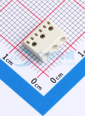 5只起 弹簧式接线端子 DB2052-3.0-3P-WT P=3mm 原装 电子元器件