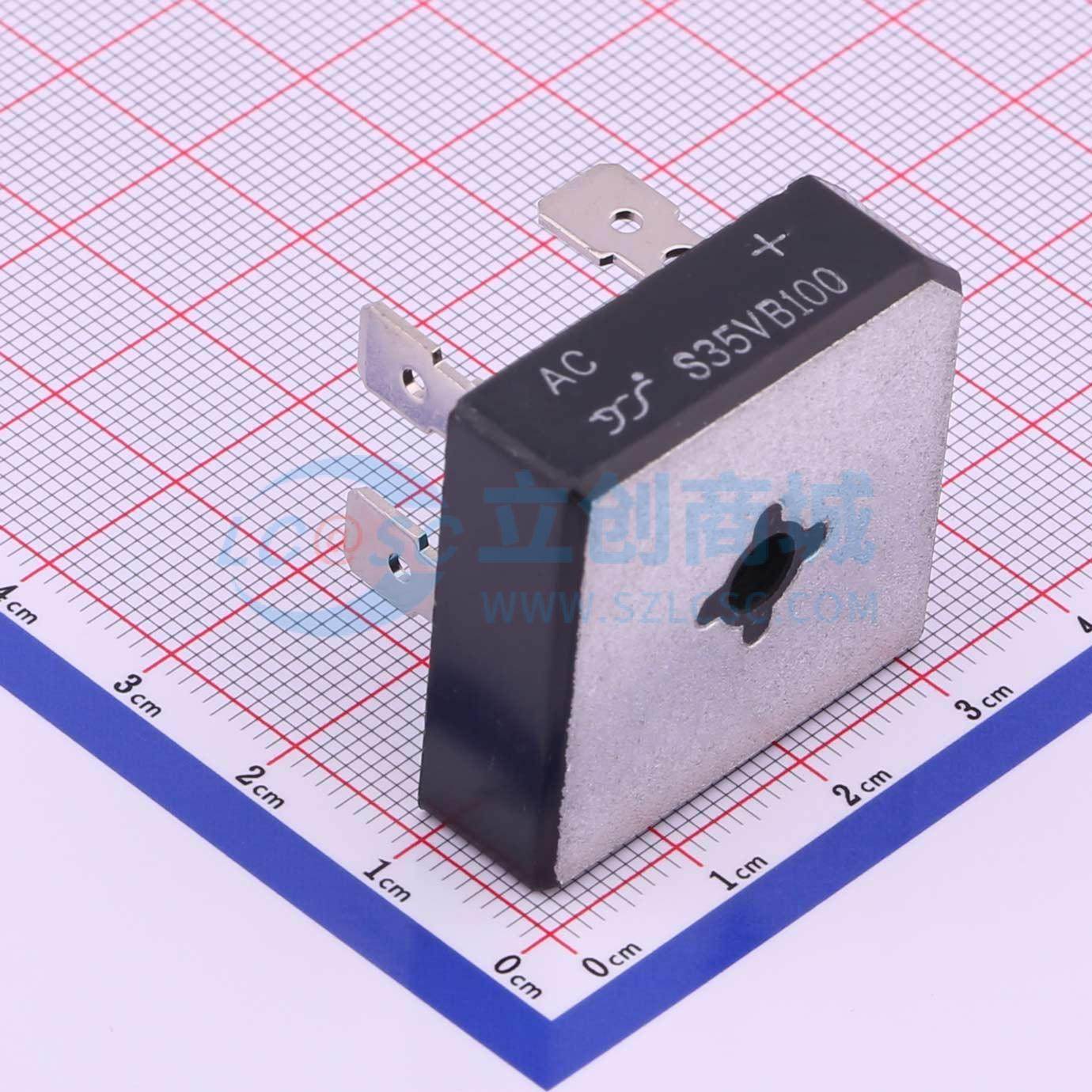 整流桥 S35VB100 S25VB 1kV 35A YANGJIE(扬杰) 电子元器件配单