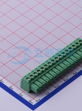 插拔式接线端子 1803714 P=3.81mm 插头 1x16P 电子元器件配单