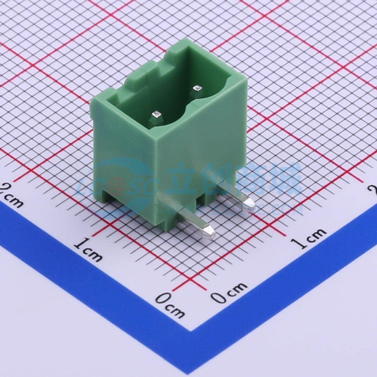 插拔式接线端子 KF2EDGRC-5.0-2P 弯插,P=5mm 板端/插座-闭口 1x2,电子元器件市场,连接器,淘宝优惠券,粉丝福利购,淘宝优惠卷