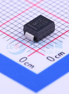 稳压二极管 SMBJ5366B-TP SMB(DO-214AA) MCC(美微科) 电子元器件